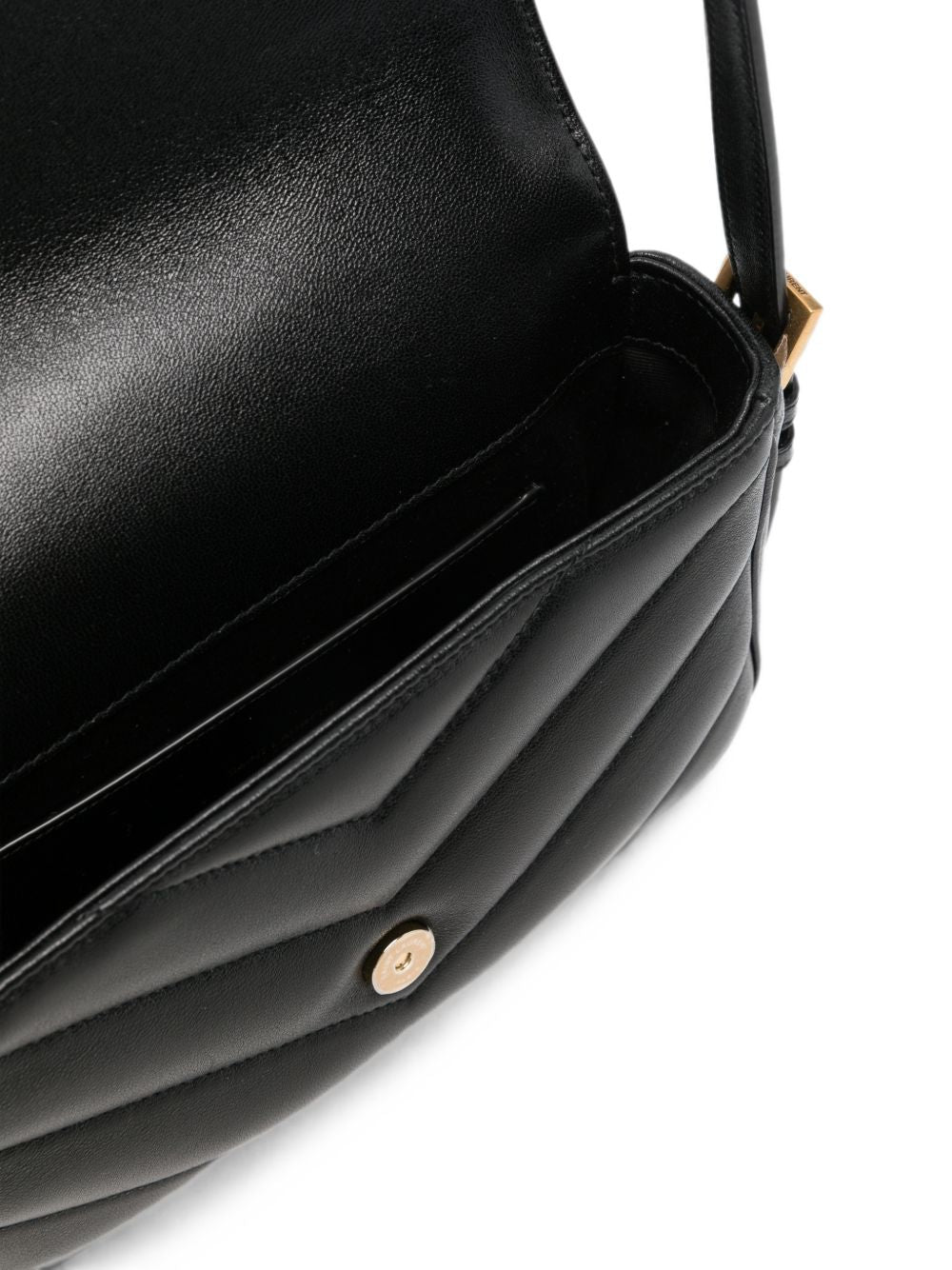 Saint Laurent Women Loulou Toy Suede Leather Crossbody Bag SAINT LAURENT