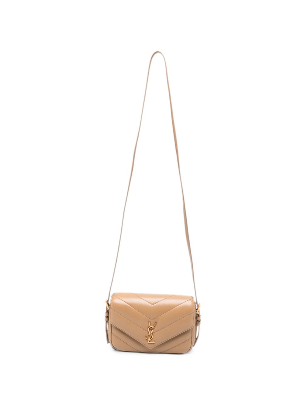 Saint Laurent Women Loulou Toy Suede Leather Crossbody Bag SAINT LAURENT