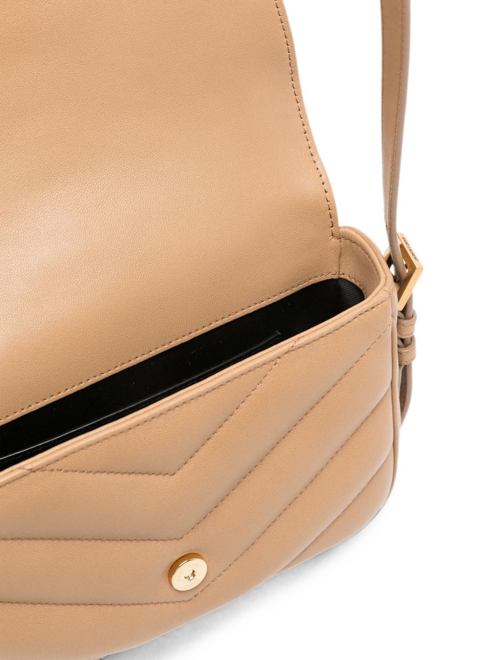 Saint Laurent Women Loulou Toy Suede Leather Crossbody Bag SAINT LAURENT