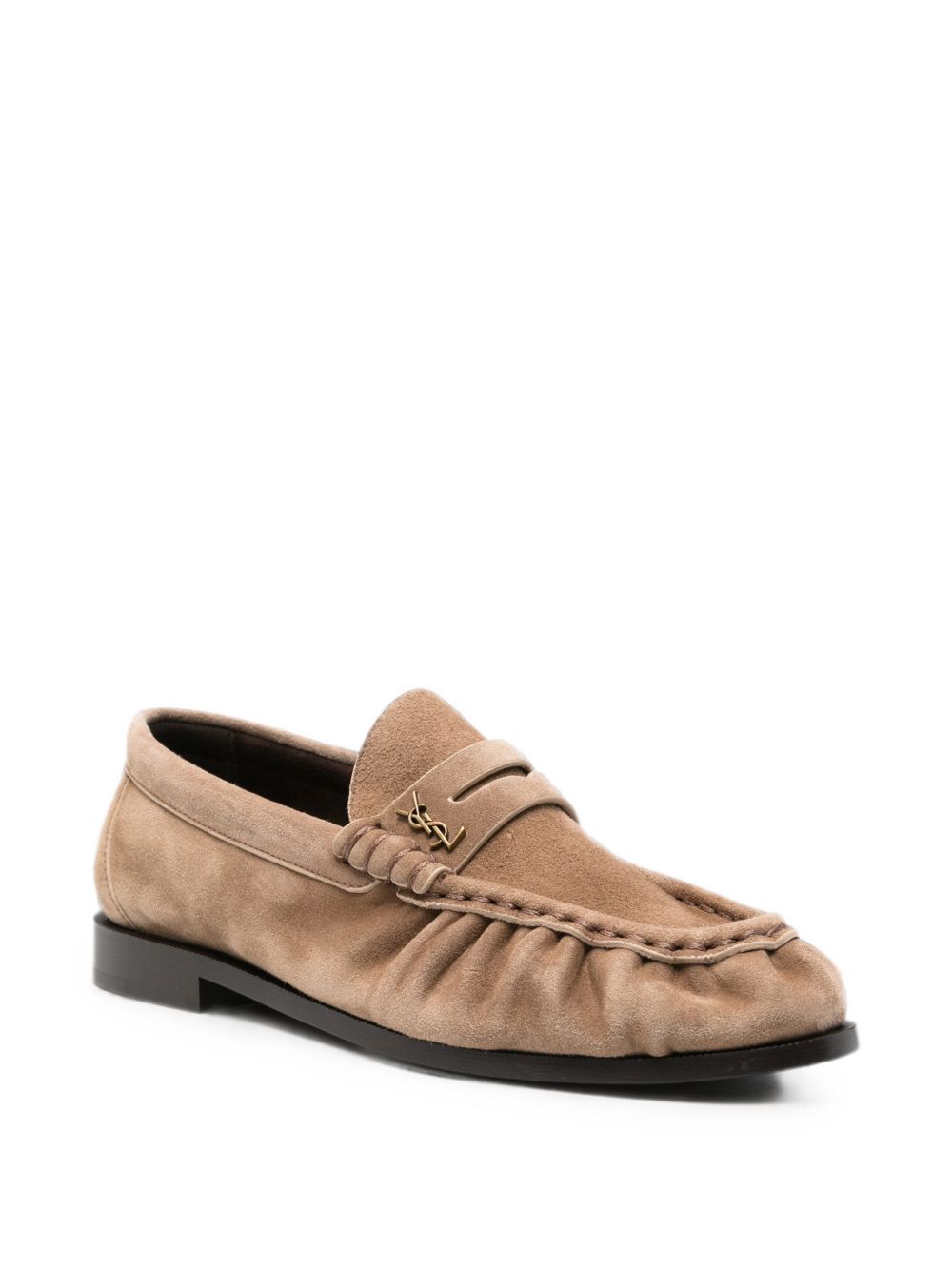 Saint Laurent Women Le Loafer Leather Loafers SAINT LAURENT