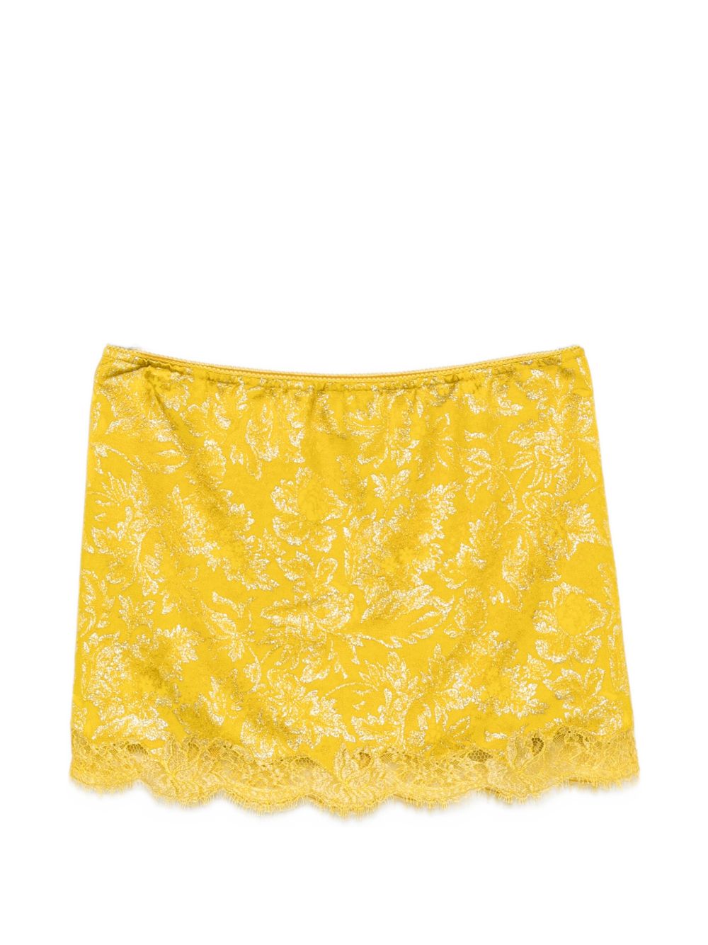 Saint Laurent Women Laced Mini Skirt SAINT LAURENT