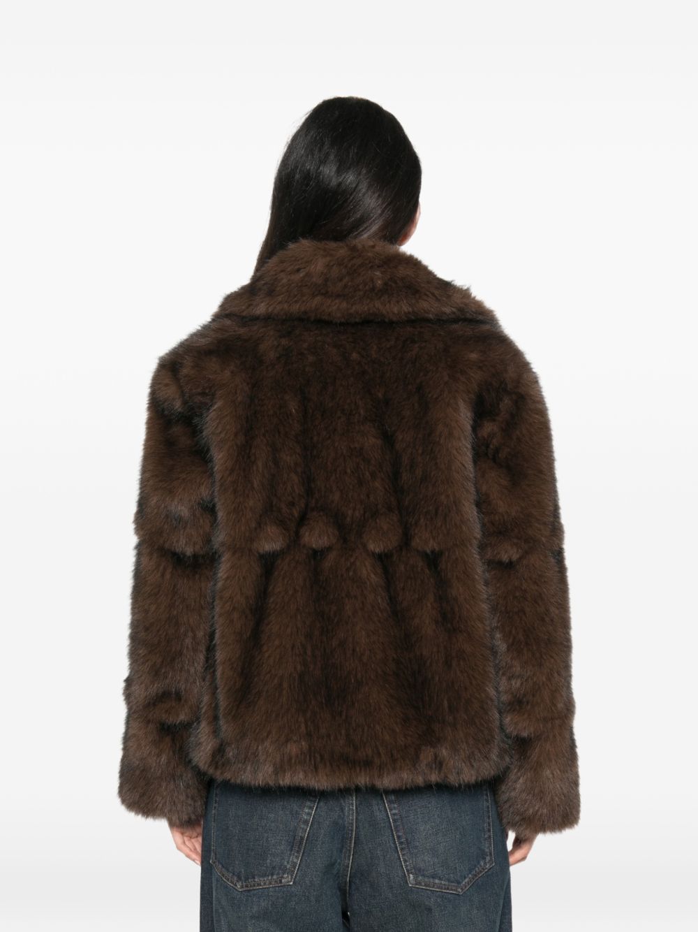 Ermanno Scervino Women Faux Fur Jacket ERMANO SCERVINO
