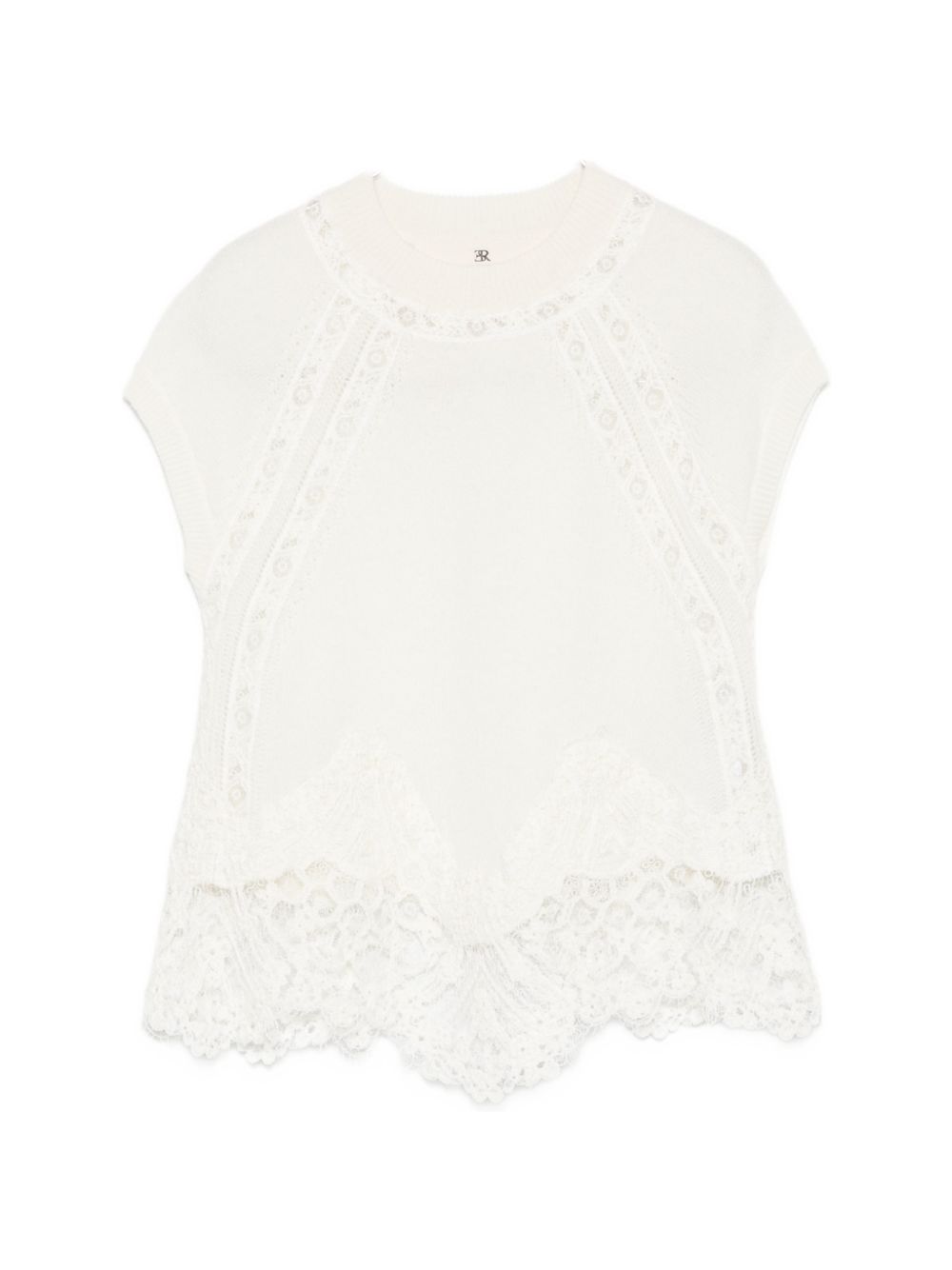 Ermanno Scervino Women Cashmere Lace Top