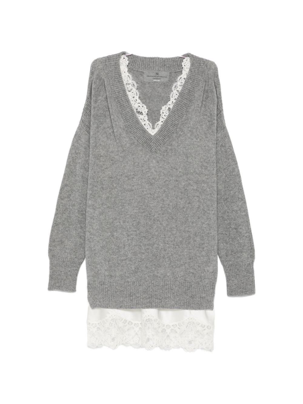 Ermanno Scervino Women Cashmere Mini Dress ERMANO SCERVINO