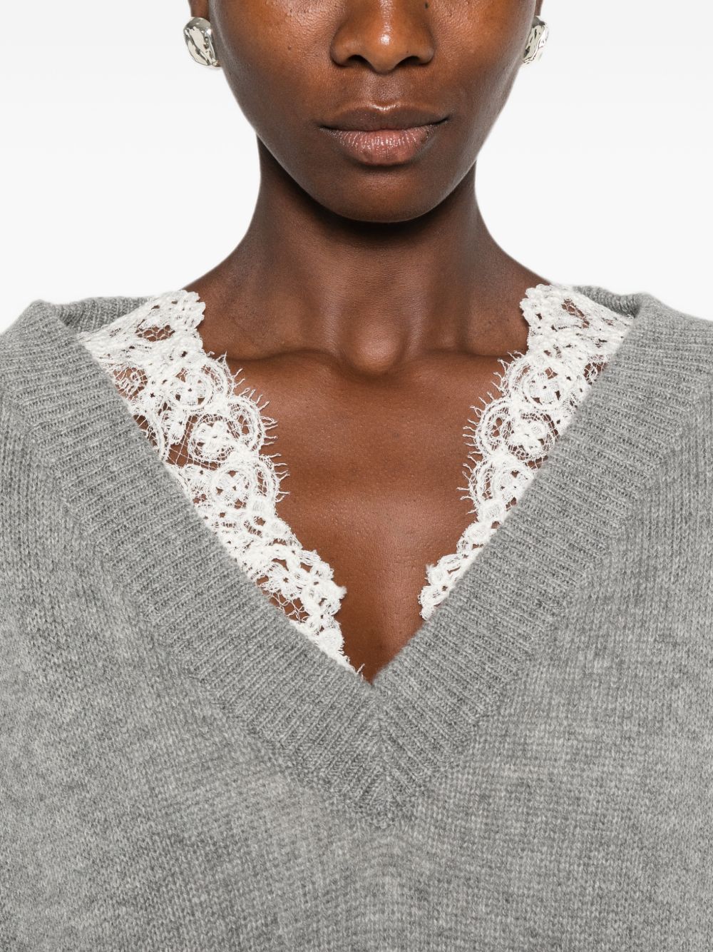 Ermanno Scervino Women Cashmere Mini Dress ERMANO SCERVINO