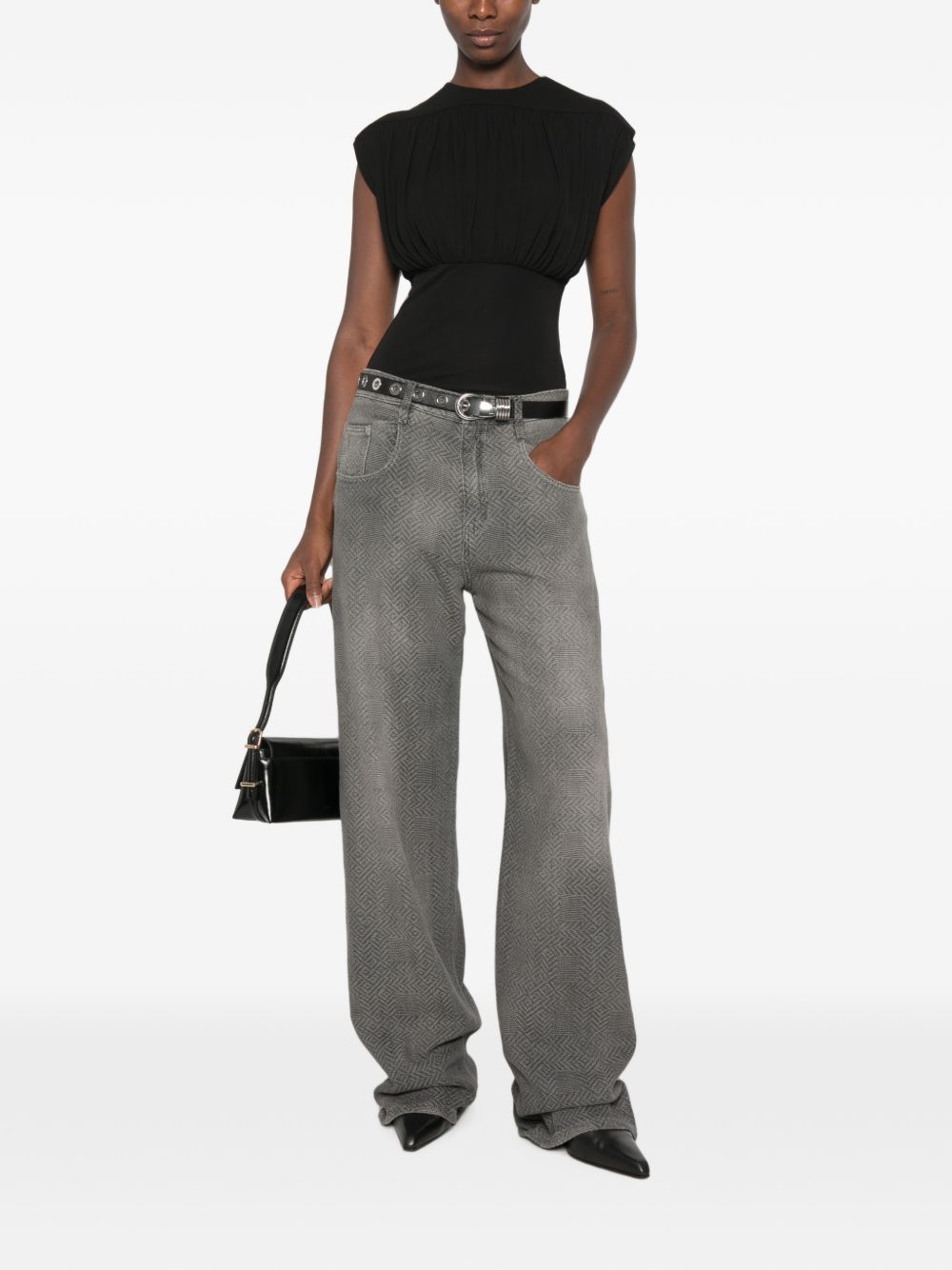 Ermanno Scervino Women Denim Baggy Jeans ERMANO SCERVINO