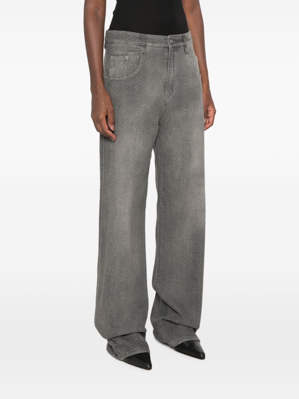 Ermanno Scervino Women Denim Baggy Jeans ERMANO SCERVINO