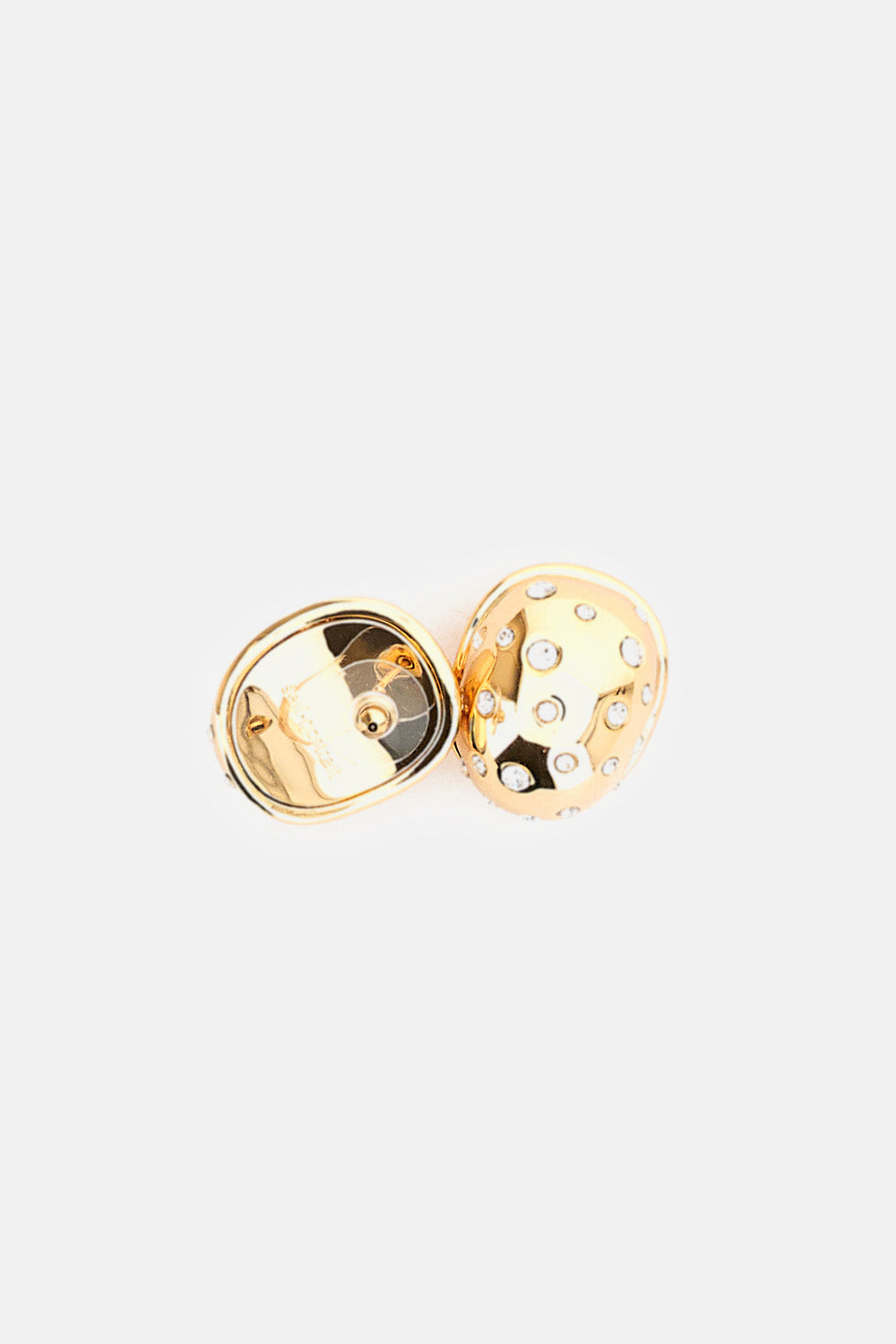 Self-Portrait Women Gold Curved Crystal Earring SELF-PORTRAIT