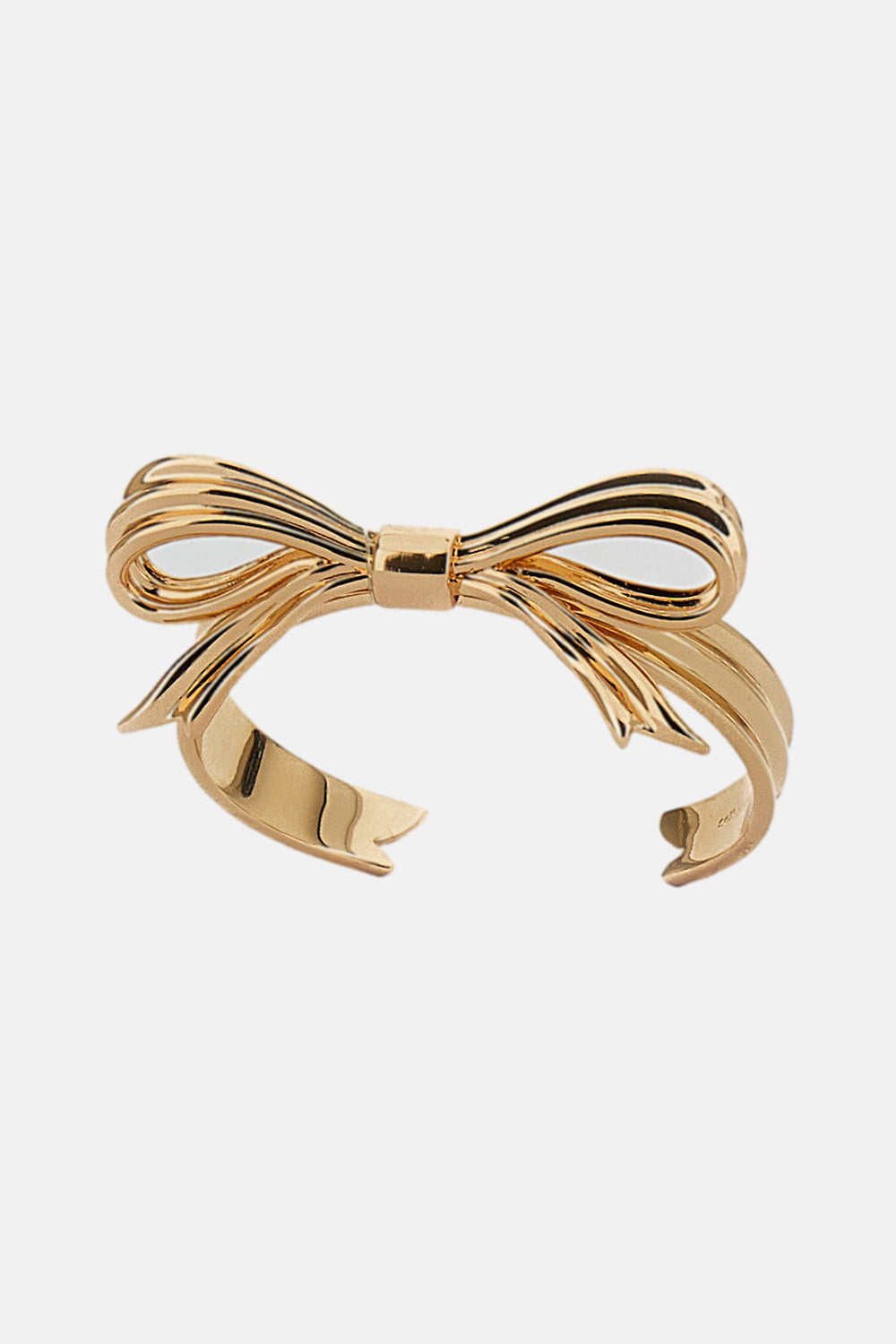 Self-Portrait Women Gold Bow Bangle SELF-PORTRAIT