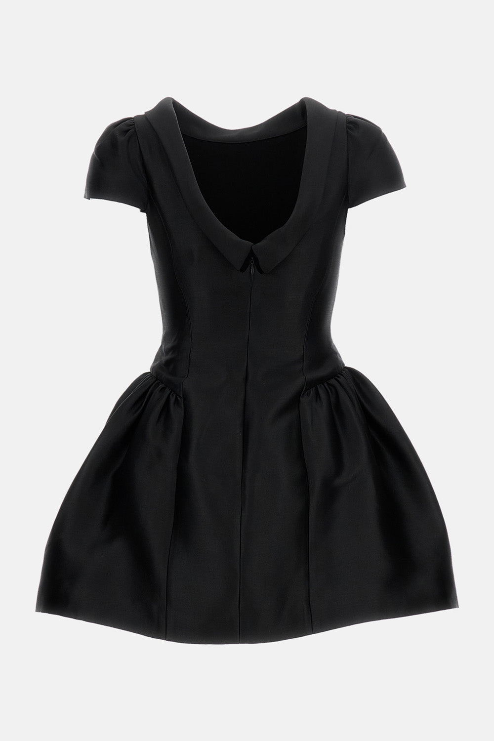 Self-Portrait Women Taffeta Collared Mini Dress SELF-PORTRAIT