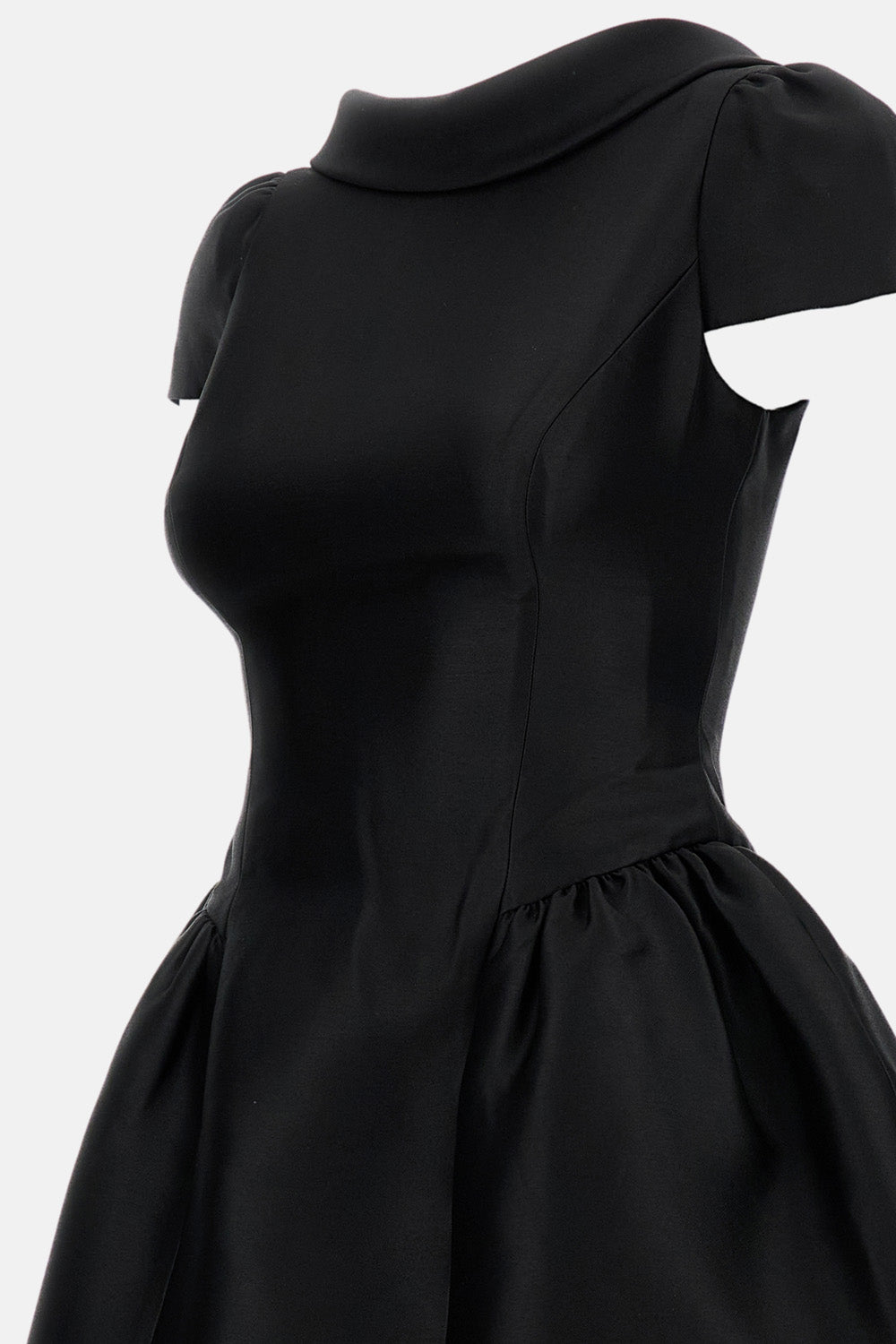 Self-Portrait Women Taffeta Collared Mini Dress SELF-PORTRAIT