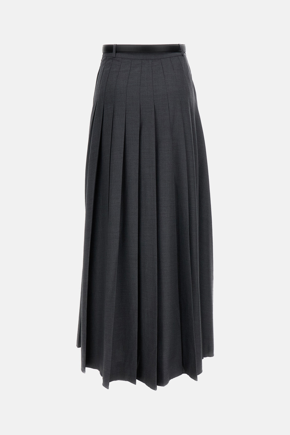Self-Portrait Women Pleated Maxi Skirt SELF-PORTRAIT