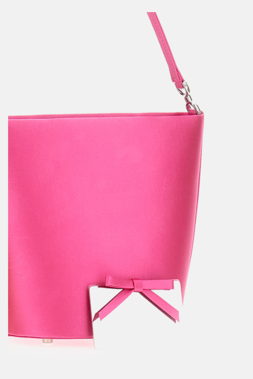 Self-Portrait Women Satin Bucket Bag SELF-PORTRAIT