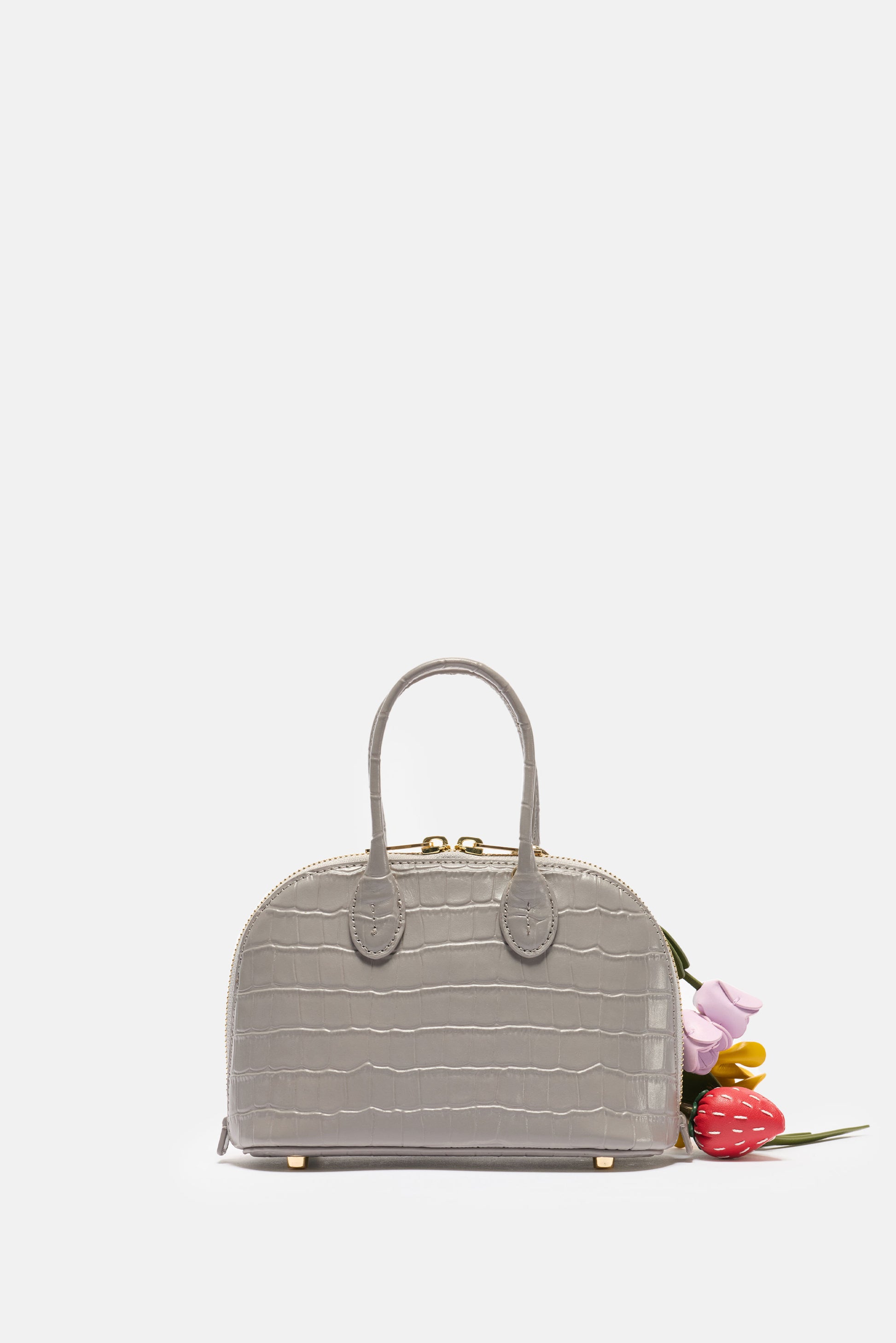 Self-Portrait Women Croc Leather Toast Mini Bag SELF-PORTRAIT