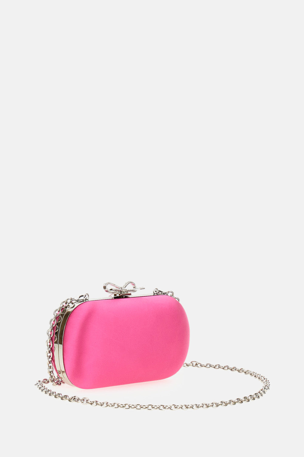 Self-Portrait Women Satin Clutch Bag SELF-PORTRAIT