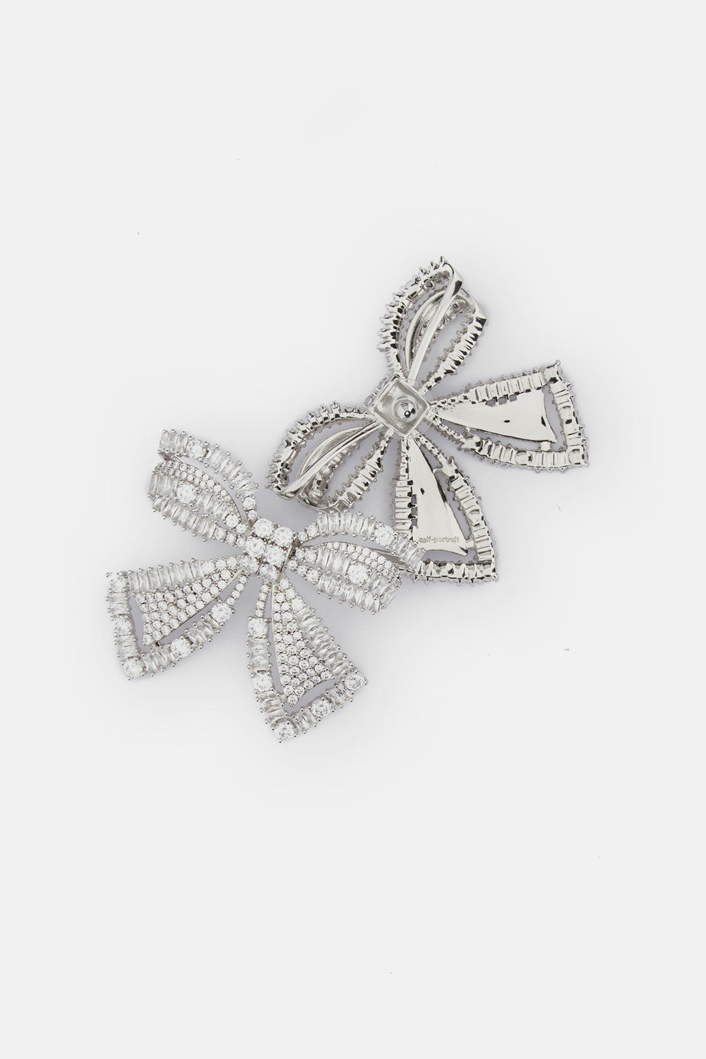 Self-Portrait Women Crystal Bow Earrings SELF-PORTRAIT