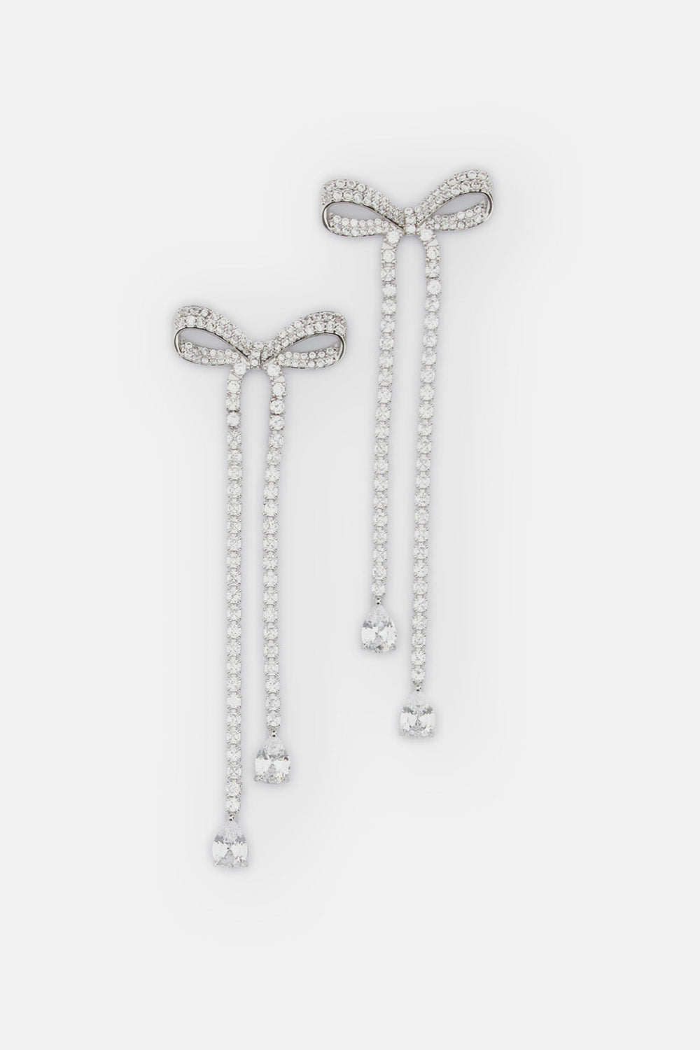 Self-Portrait Women Crystal Bow Dangle Earring SELF-PORTRAIT