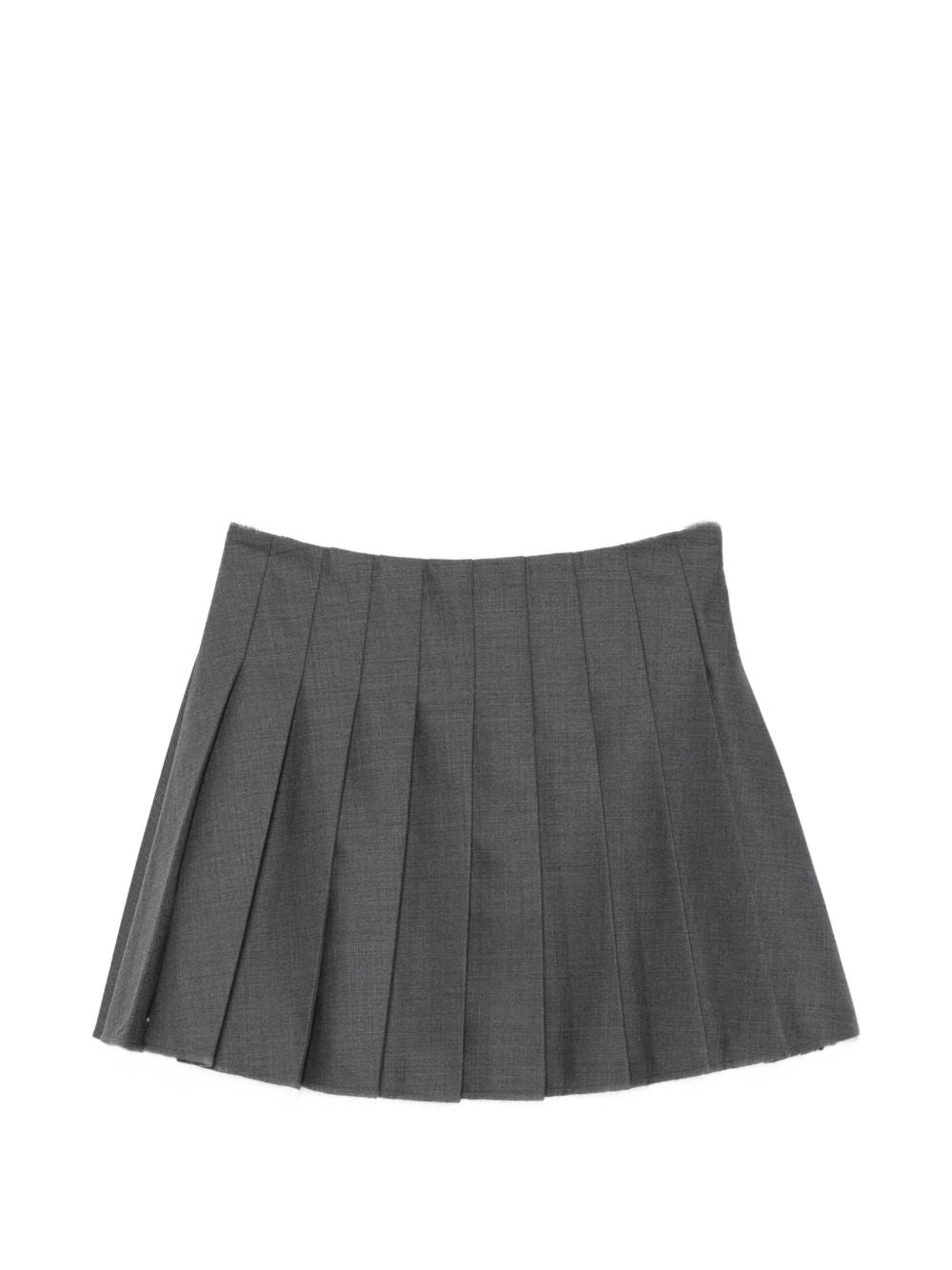 Self Portrait Women Wool Pleated Mini Skirt SELF-PORTRAIT