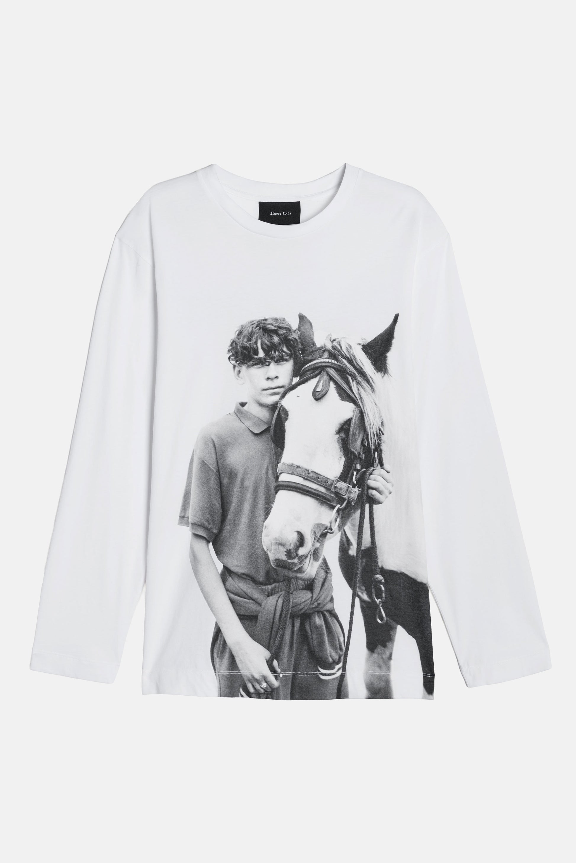 Simone Rocha Women Pony Kid Print T-Shirt SIMONE ROCHA