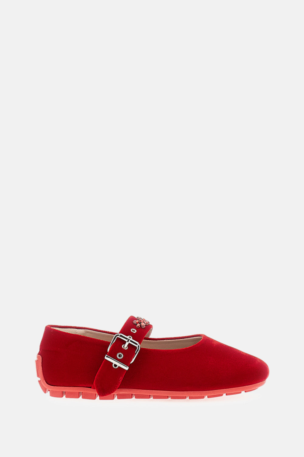 Simone Rocha Women Mary Jane Ballerina With Crystals SIMONE ROCHA
