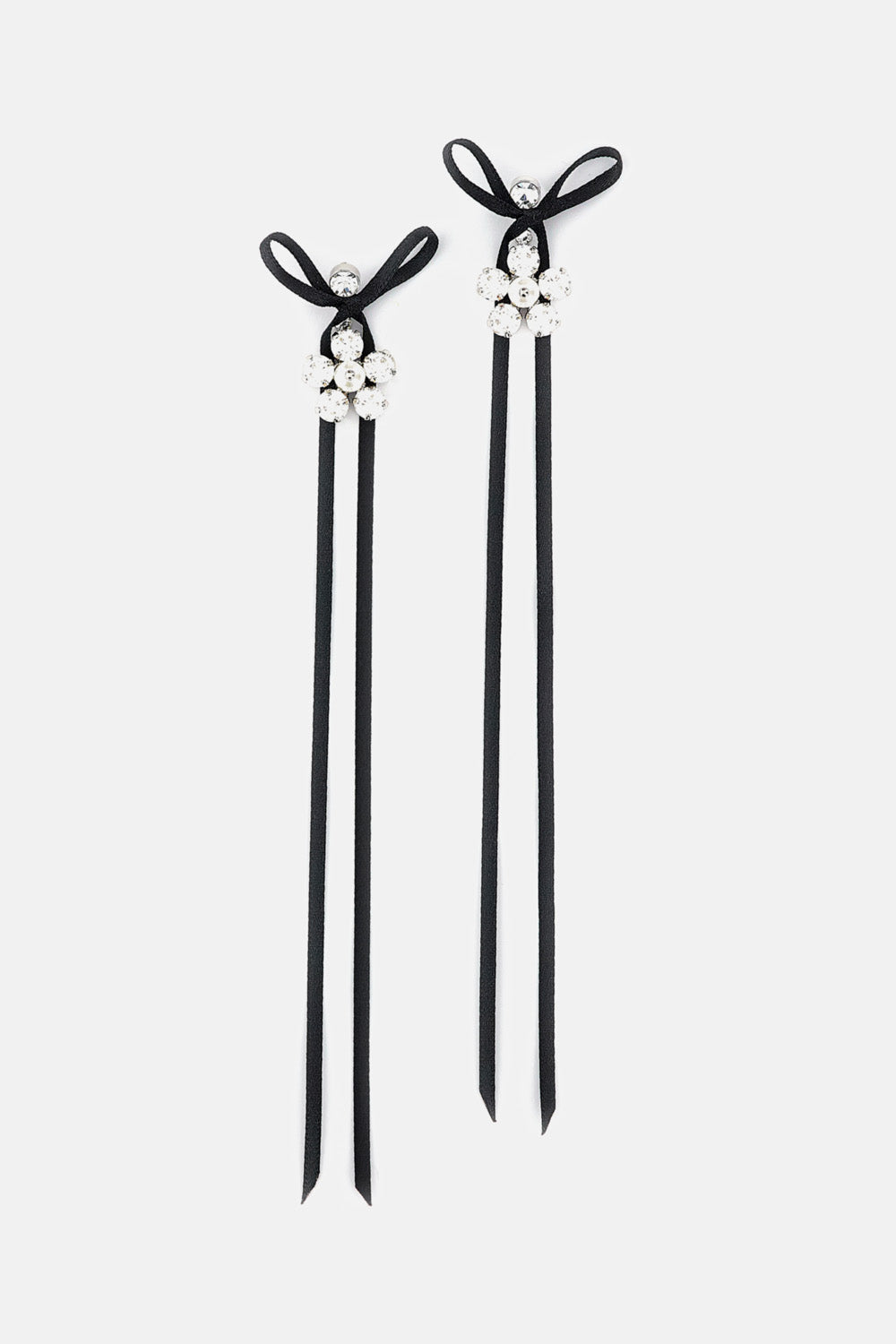 Simone Rocha Women Mini Daisy Drop Bow Earrings SIMONE ROCHA