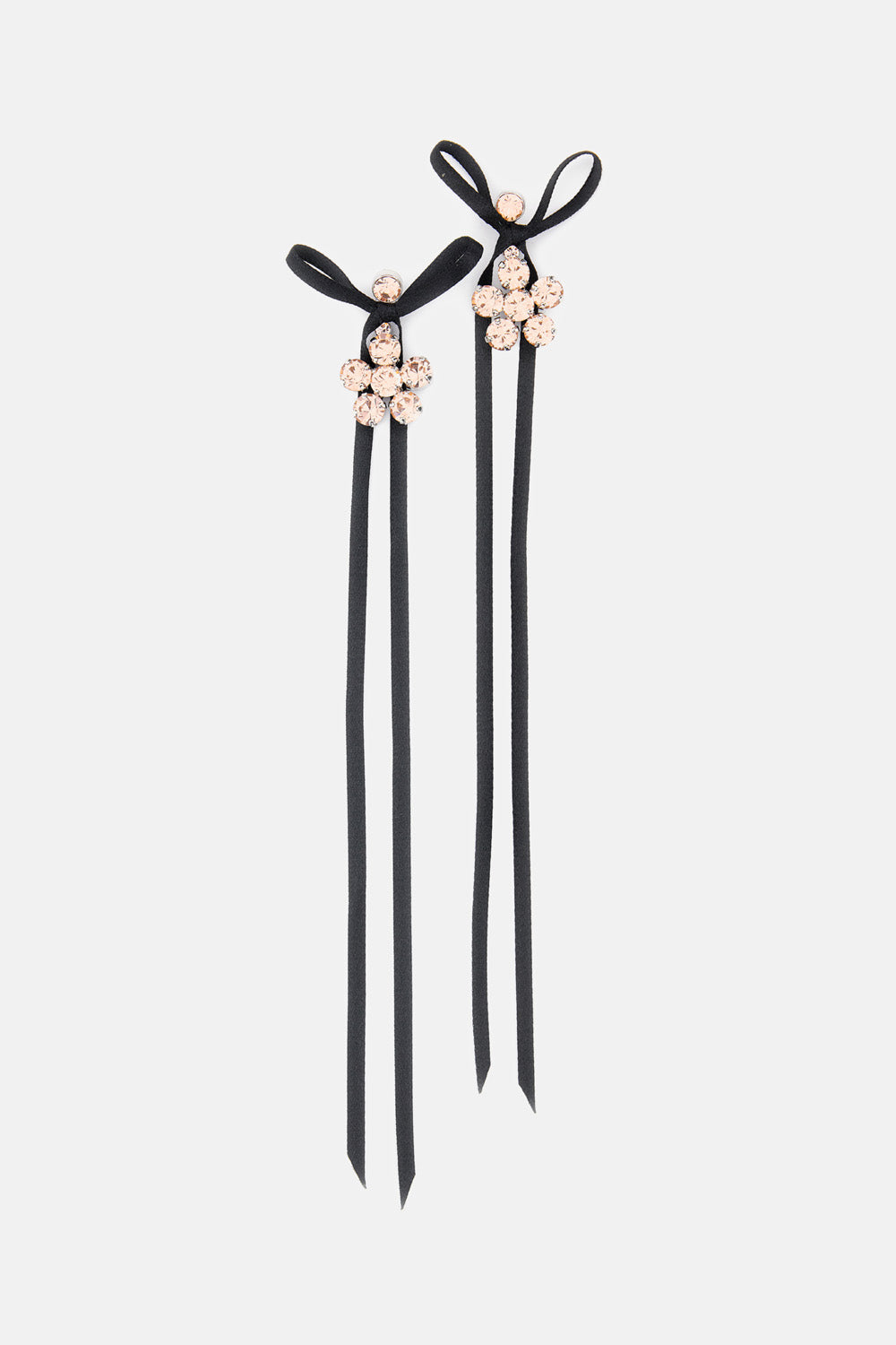 Simone Rocha Women Mini Daisy Drop Bow Earrings SIMONE ROCHA
