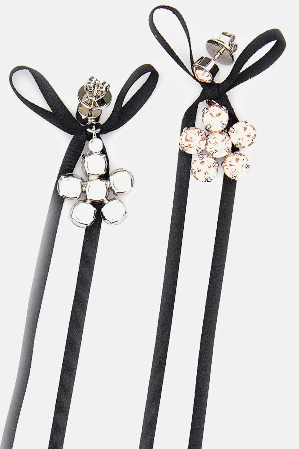 Simone Rocha Women Mini Daisy Drop Bow Earrings SIMONE ROCHA