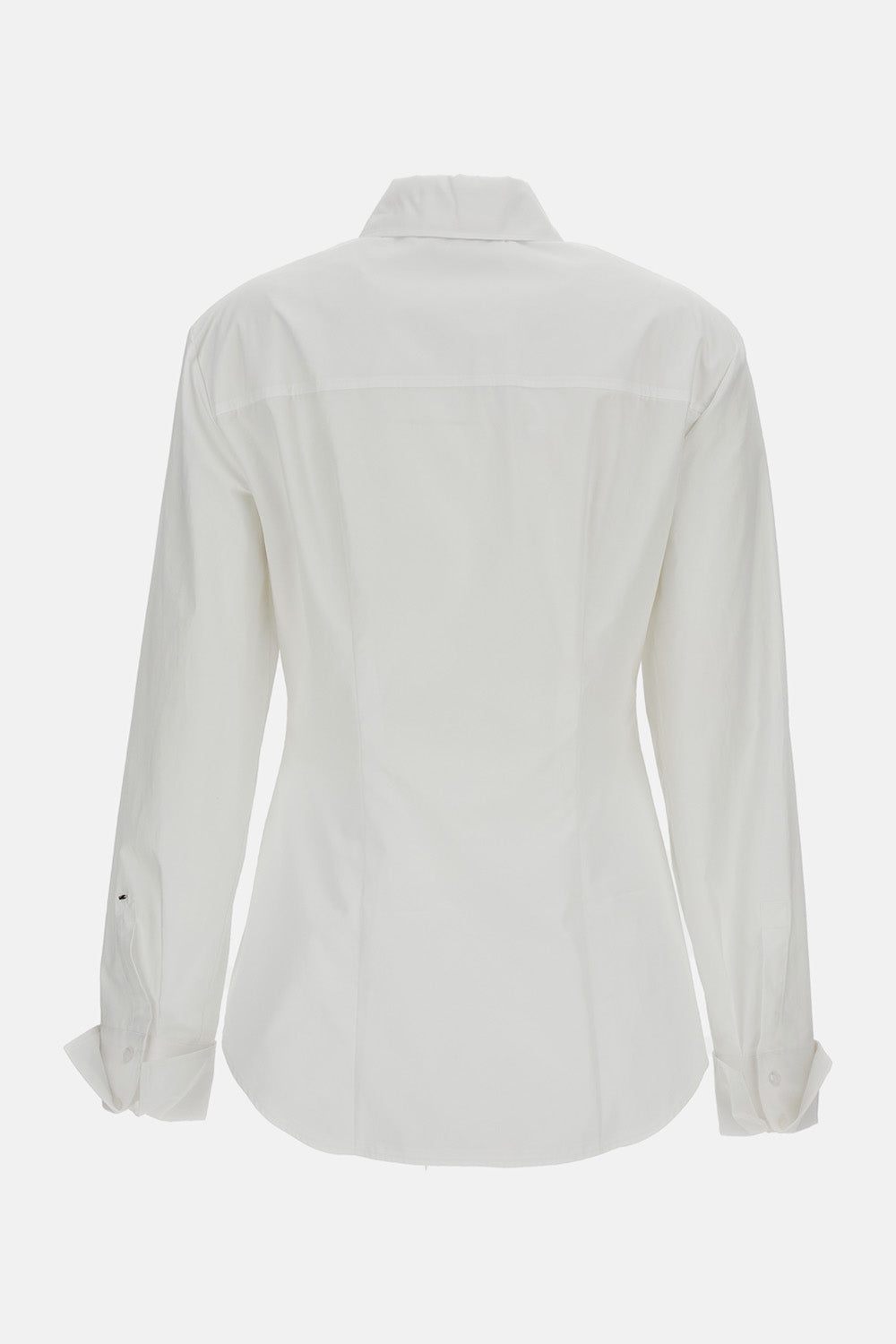 Sportmax Women Fitted Popeline Shirt SPORTMAX