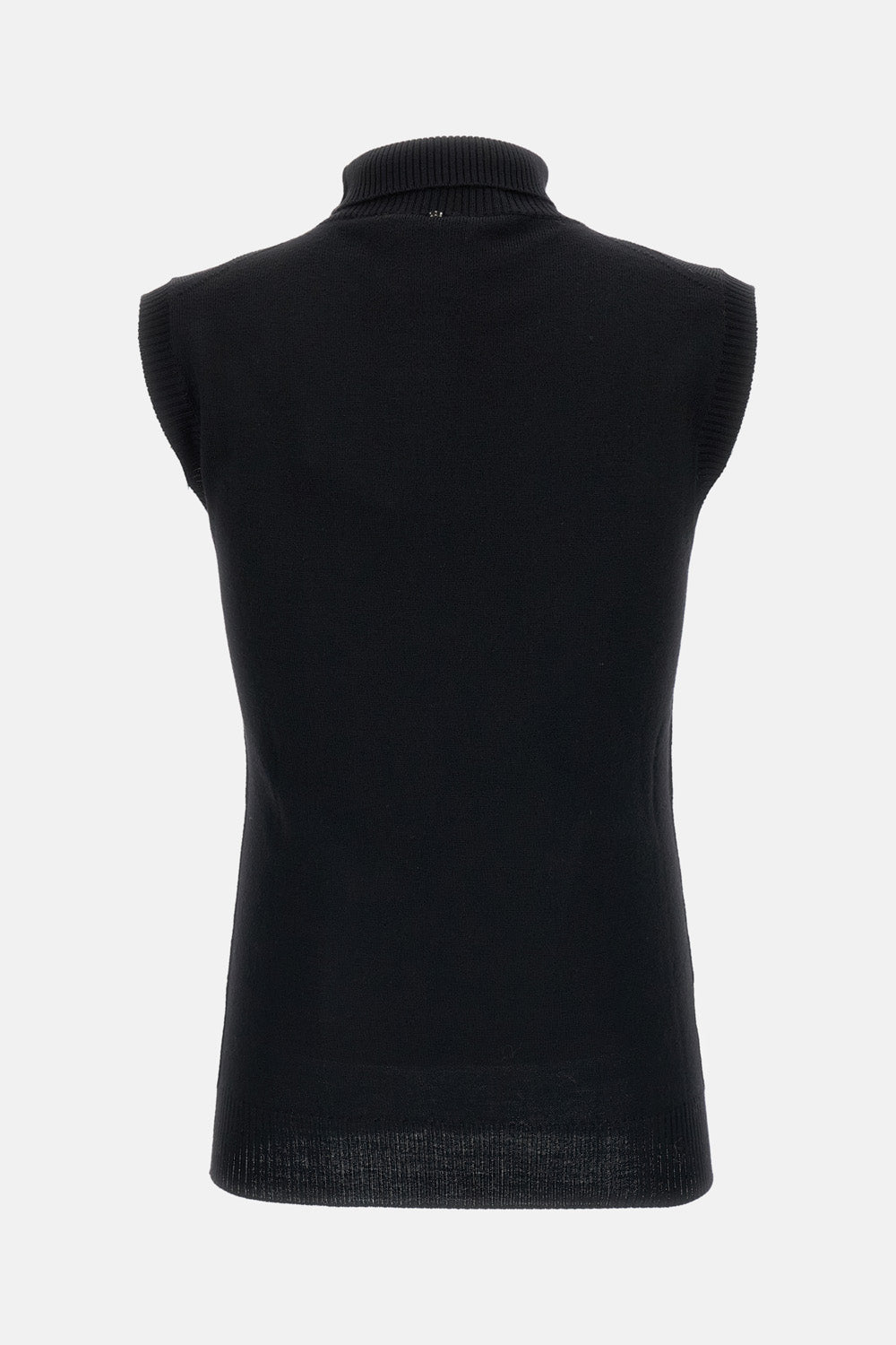 Sportmax Women High Neck Knit Vest SPORTMAX