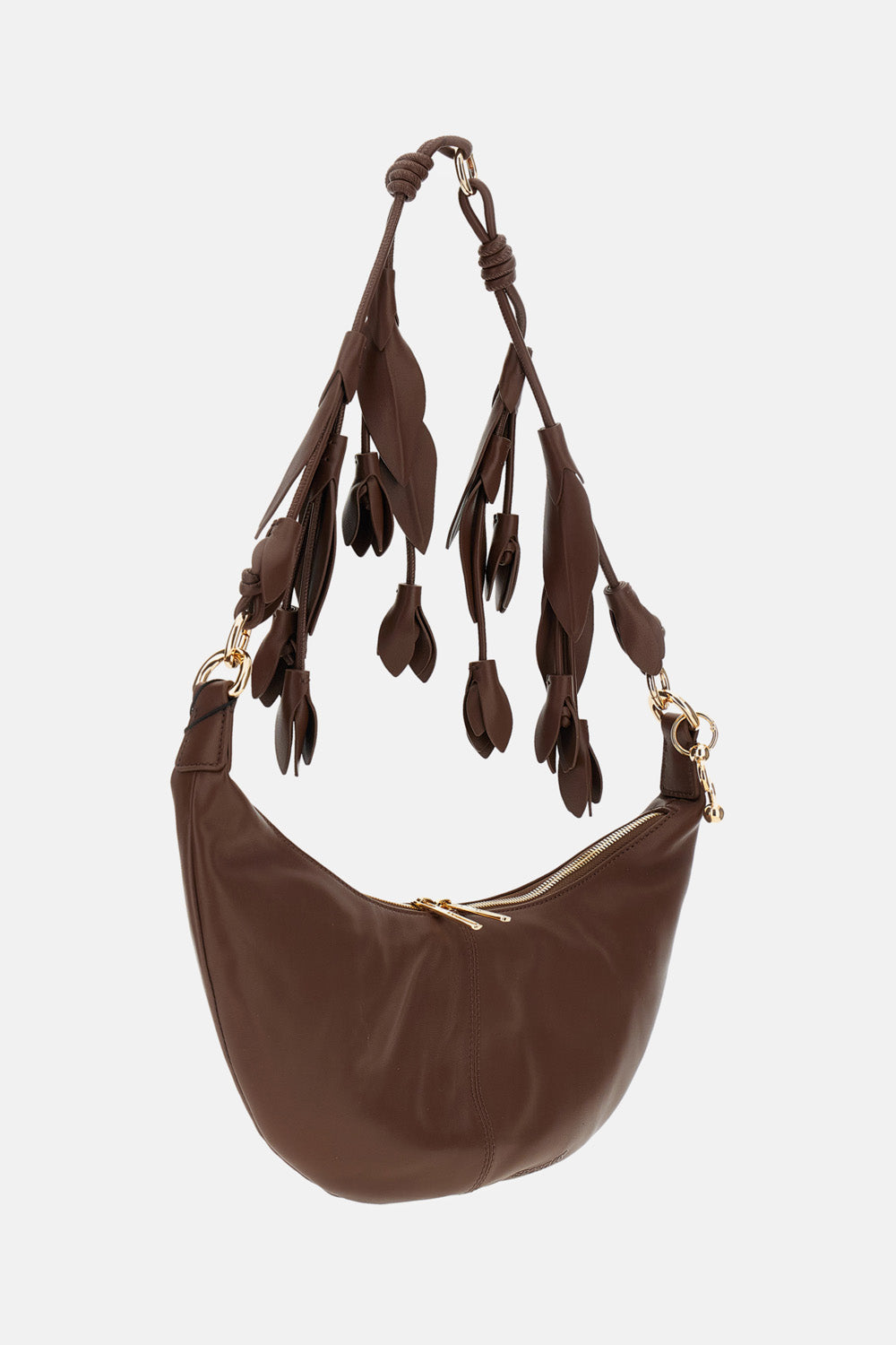 Sportmax Women Nappa Leather Hobo Bag SPORTMAX