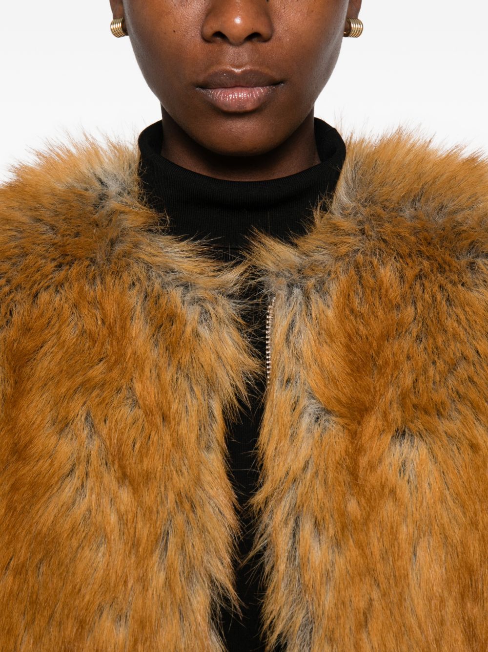 Stand Studio Women Karly Faux Fur Jacket STAND STUDIO