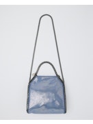 Stella Mccartney Women Falabella Mini Tote Eco Shiny Dotted Chamois Bag STELLA MCCARTNEY