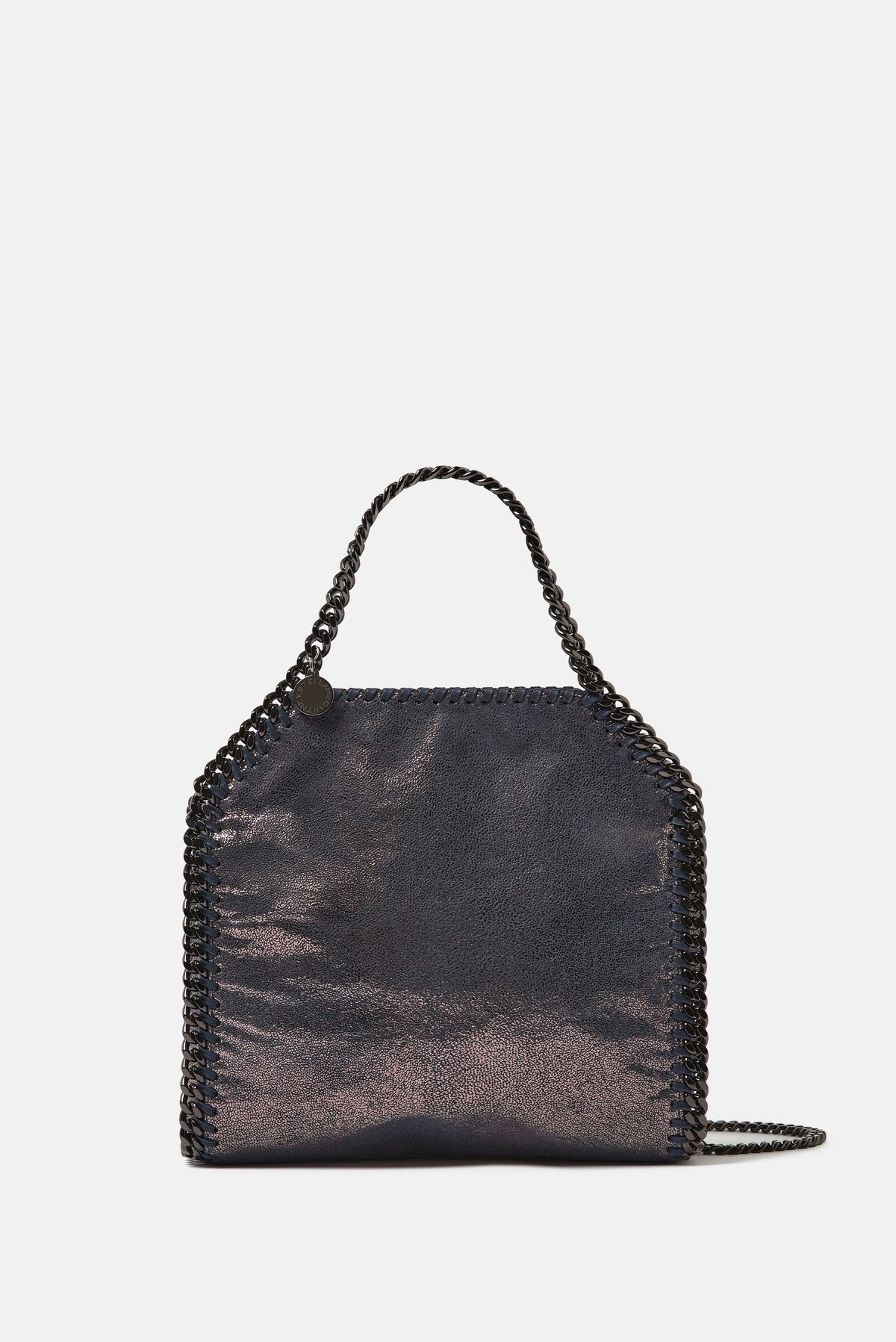 Stella Mccartney Women Falabella Mini Tote Eco Shiny Dotted Chamois Bag STELLA MCCARTNEY