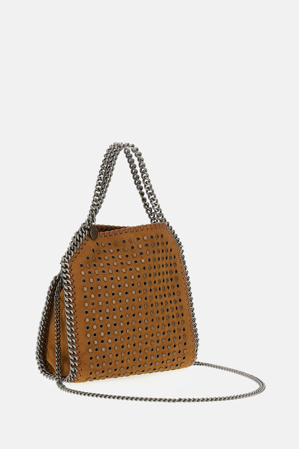 Stella Mccartney Women Falabella Mini Bag Alter Suede W/Studs &Amp; Eyelets STELLA MCCARTNEY