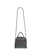 Stella Mccartney Women Falabella Tiny Tote Eco Shiny Dotted Chamois Bag STELLA MCCARTNEY