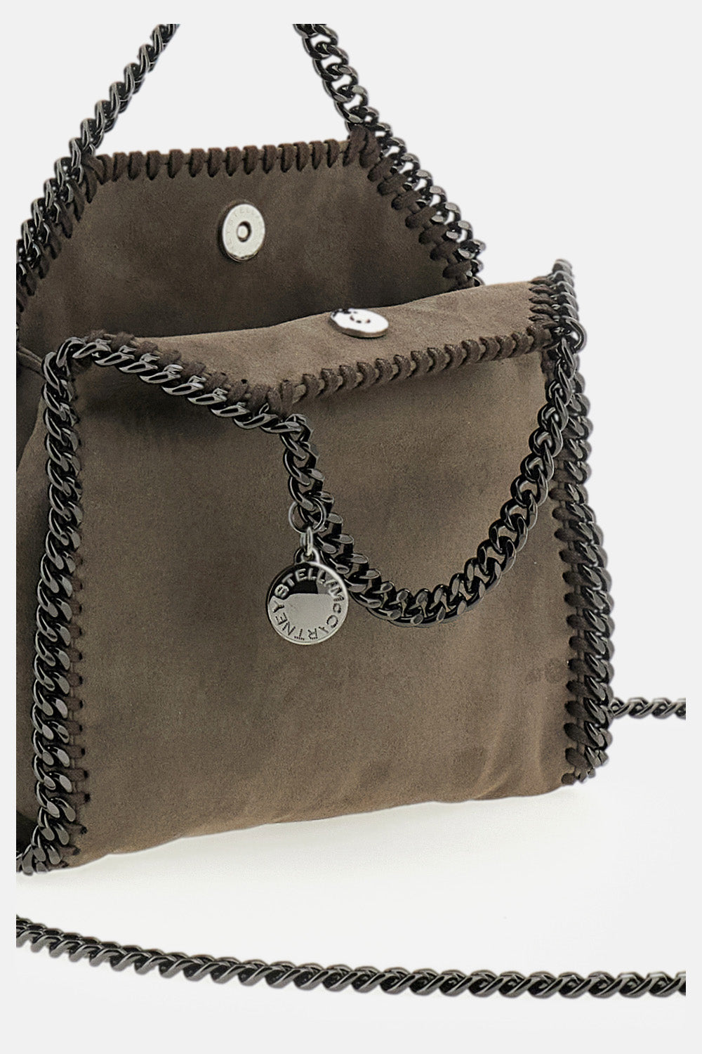 Stella Mccartney Women Falabella Tiny Tote Alter Suede Bag STELLA MCCARTNEY