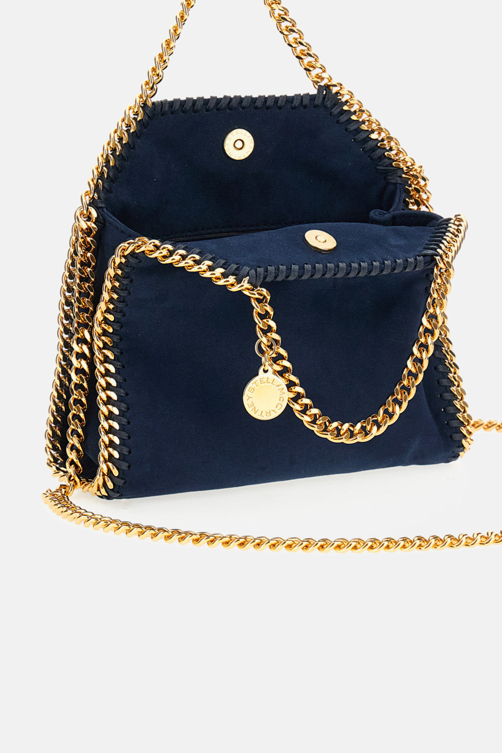Stella Mccartney Women Falabella Tiny Tote Alter Suede Bag STELLA MCCARTNEY