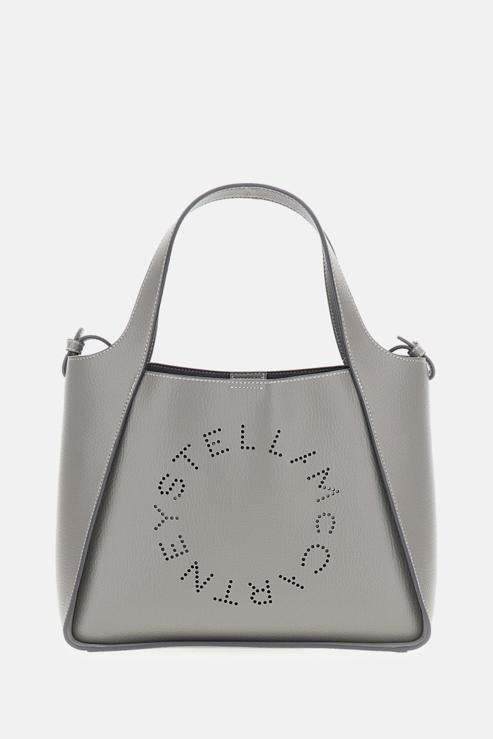 Stella Mccartney Women Logo Crossbody Tote Bag Eco Embossed Grainy Alter Mat STELLA MCCARTNEY