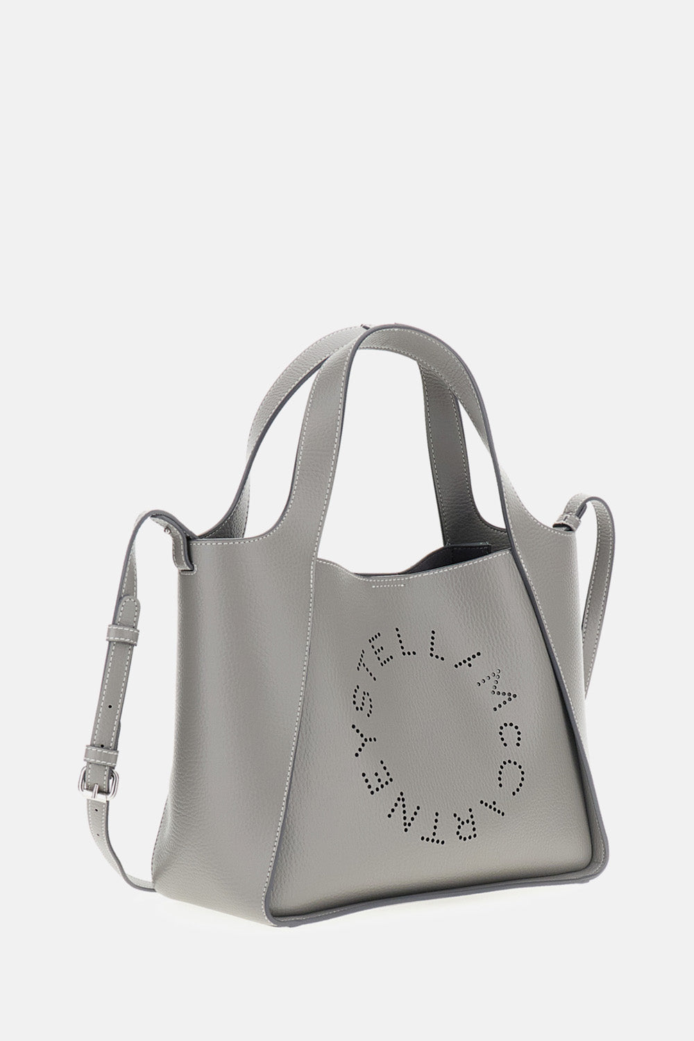 Stella Mccartney Women Logo Crossbody Tote Bag Eco Embossed Grainy Alter Mat STELLA MCCARTNEY