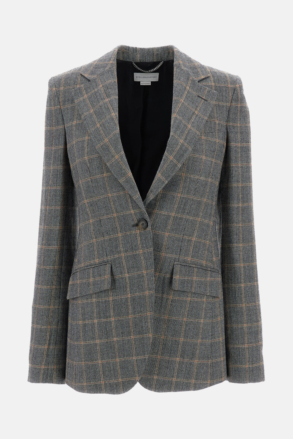 Stella Mccartney Women Single Breasted Checked Blazer STELLA MCCARTNEY