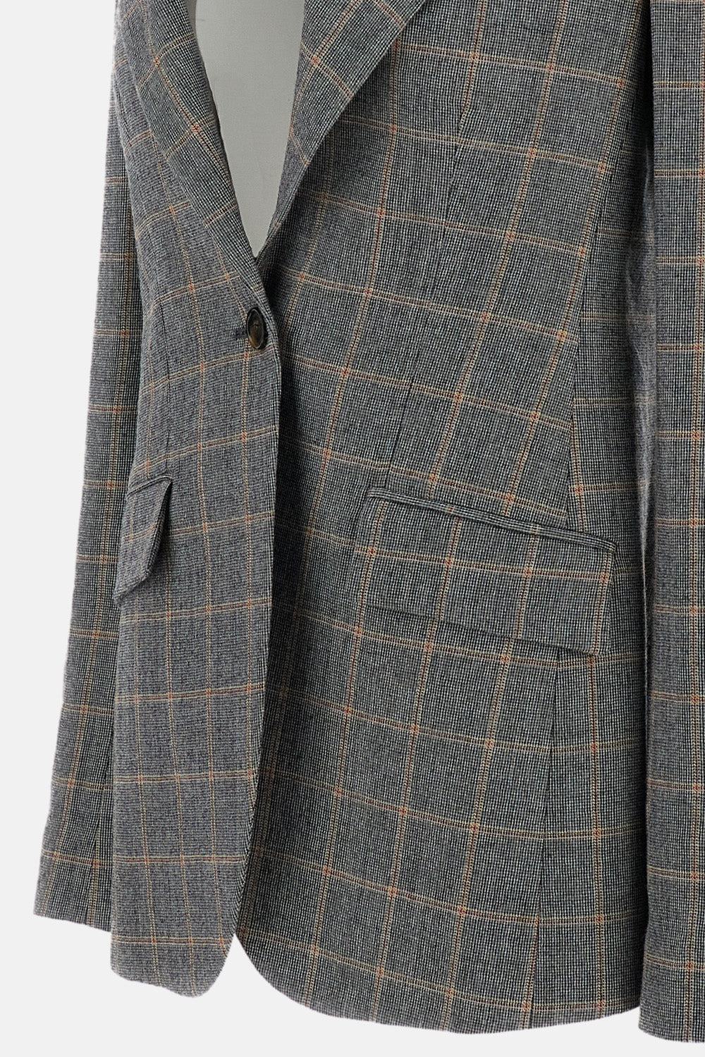 Stella Mccartney Women Single Breasted Checked Blazer STELLA MCCARTNEY