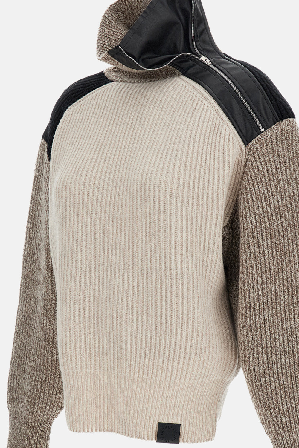 Stella Mccartney Women Altermat Detail Block Colour Knit Jumper STELLA MCCARTNEY