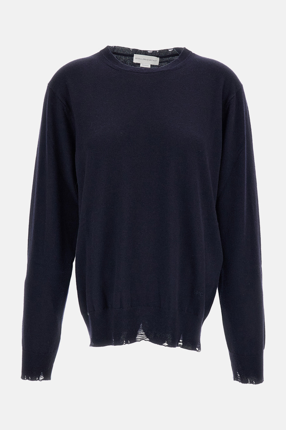Stella Mccartney Women Distressed Merino Wool Men's Jumper STELLA MCCARTNEY