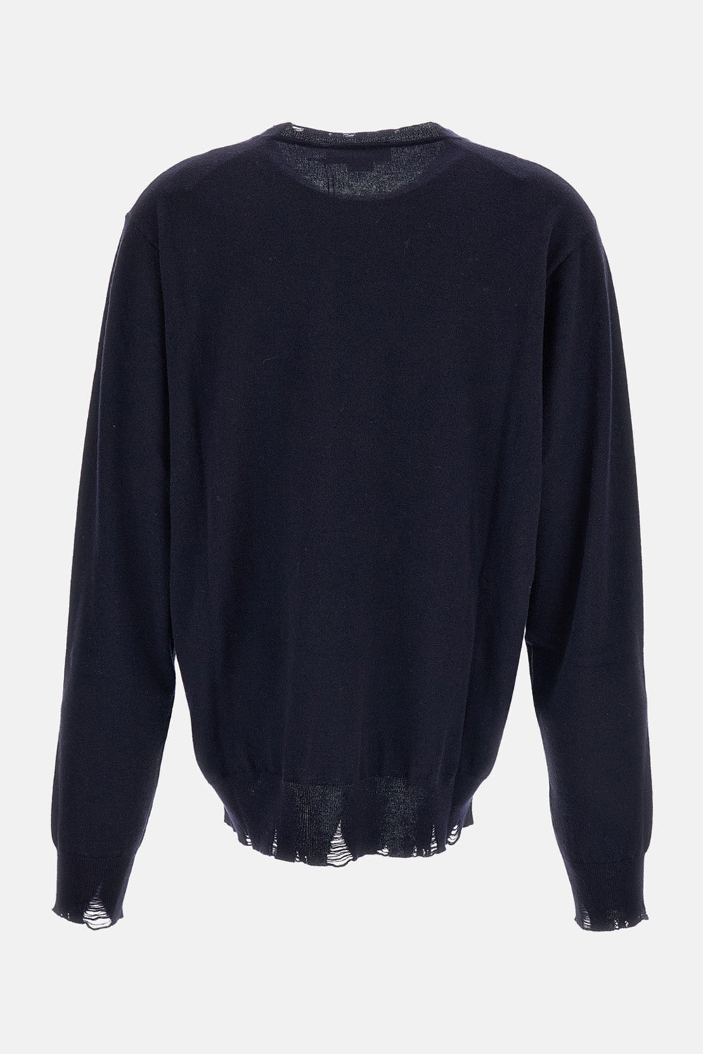 Stella Mccartney Women Distressed Merino Wool Men's Jumper STELLA MCCARTNEY