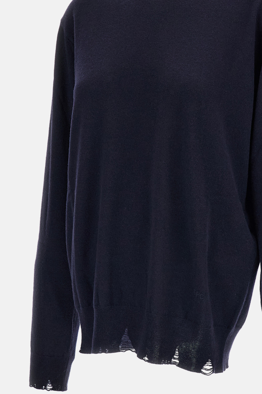 Stella Mccartney Women Distressed Merino Wool Men's Jumper STELLA MCCARTNEY