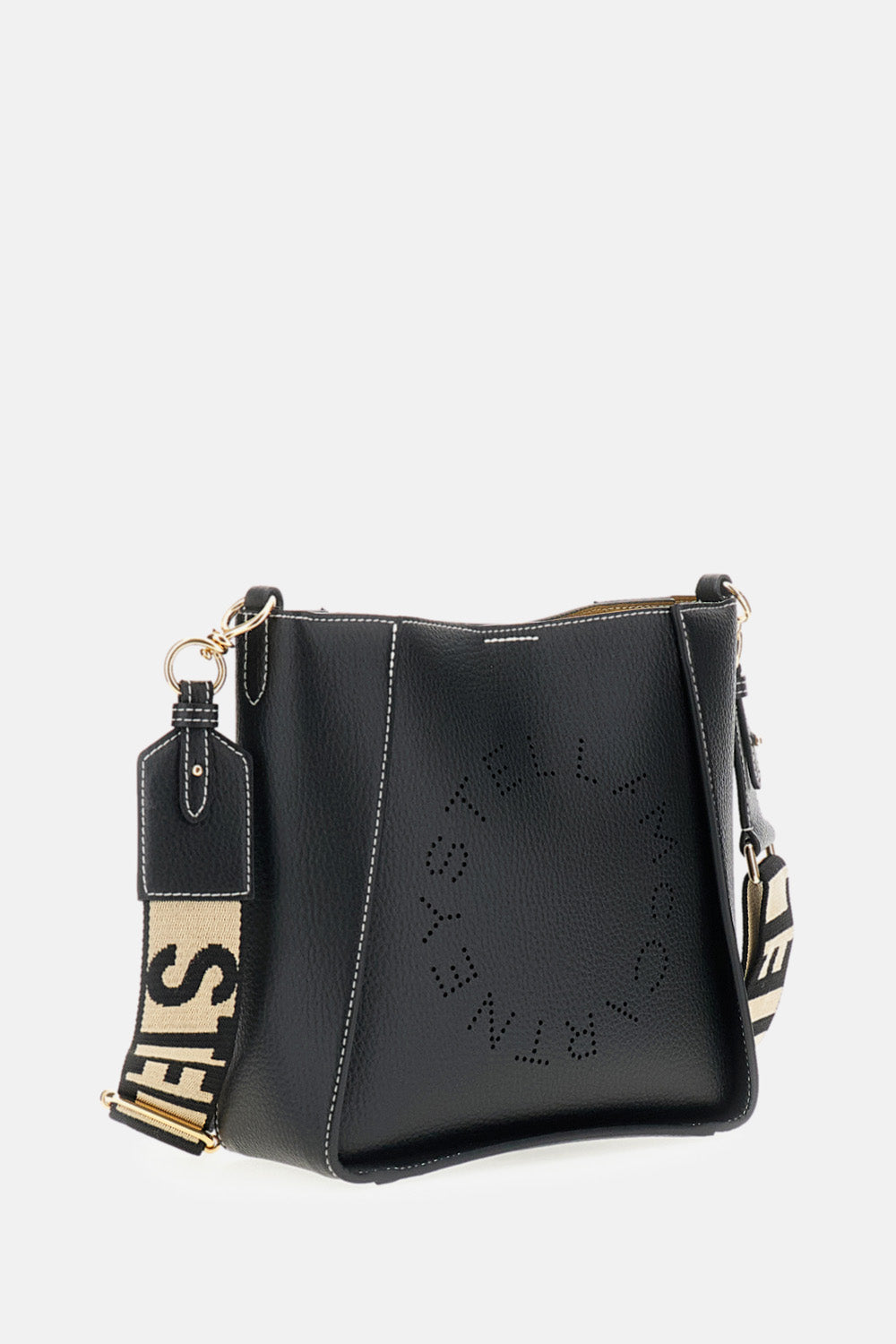 Stella Mccartney Women Logo Crossbody Bag Grainy Alter Mat STELLA MCCARTNEY