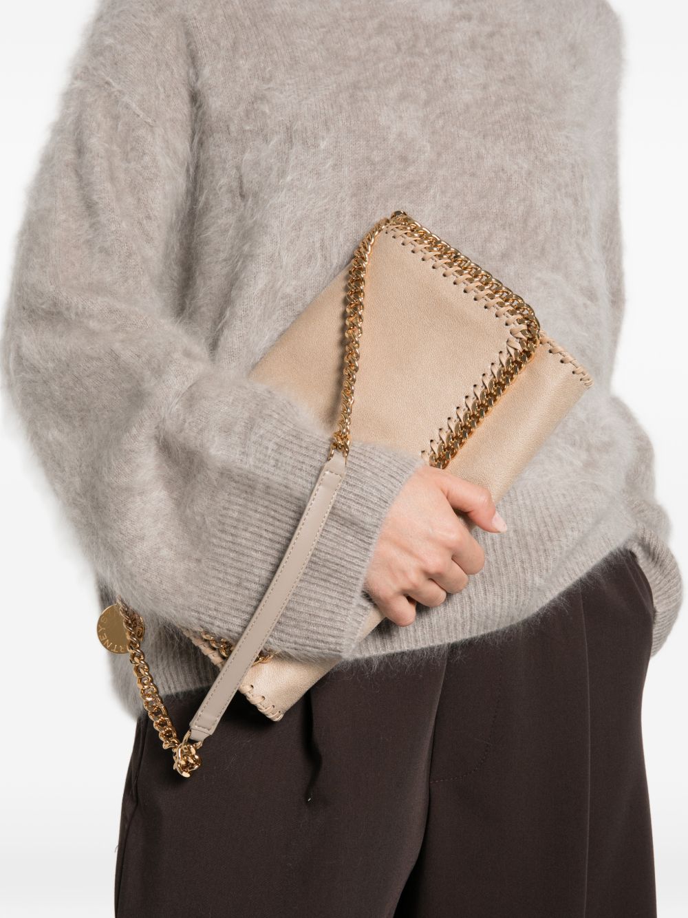 Stella Mccartney Women Falabella Flap Clutch STELLA MCCARTNEY