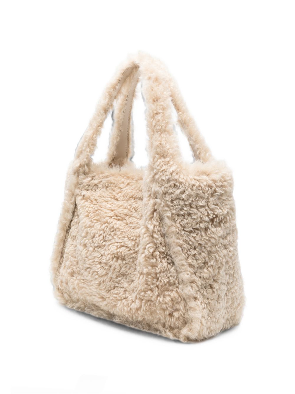 Stella Mccartney Women Stella Logo Shearling Tote STELLA MCCARTNEY