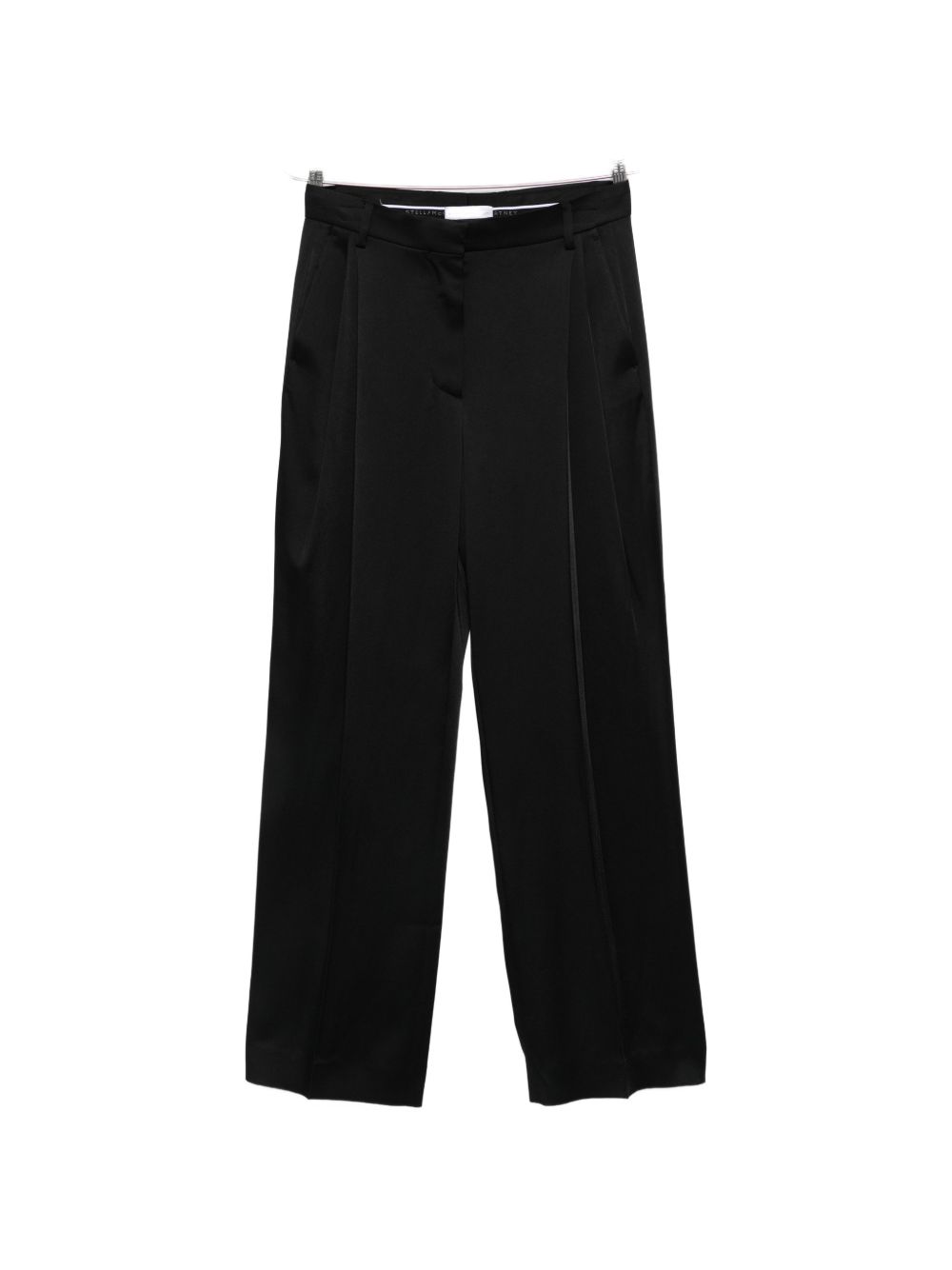 Stella Mccartney Women Pleated Satin Trousers STELLA MCCARTNEY