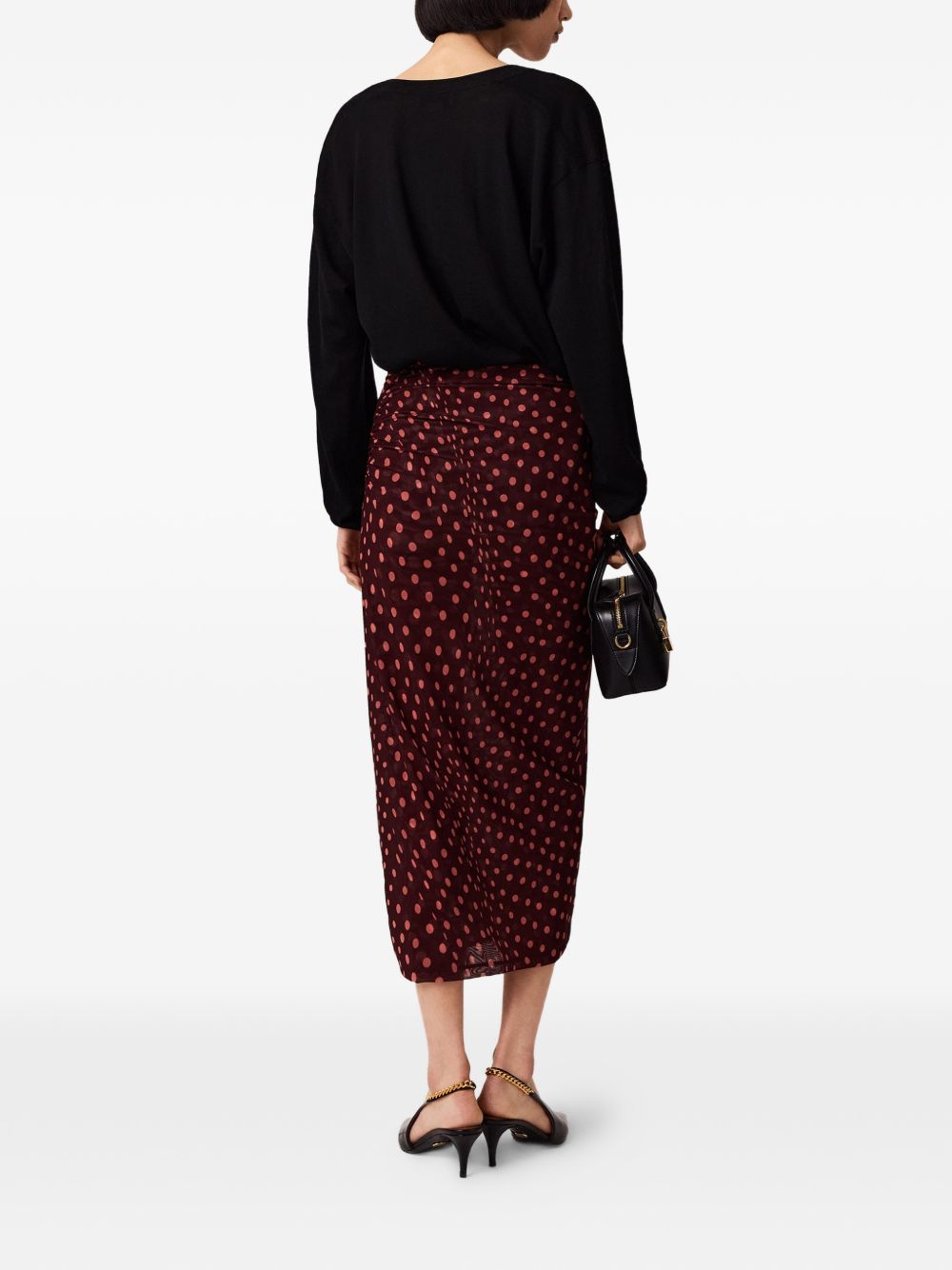 Stella Mccartney Women Polka Dot Long Skirt STELLA MCCARTNEY